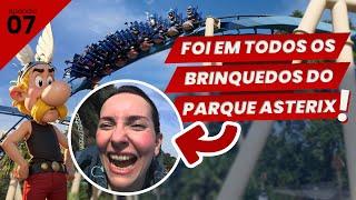 VIVENDO ALTAS AVENTURAS NO PARQUE (PARC) ASTERIX - Coisa de Casal - Viagem França Ep. #7