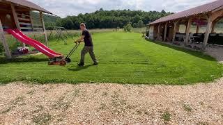 Mowing grass vol2 #viral #mowing #villager