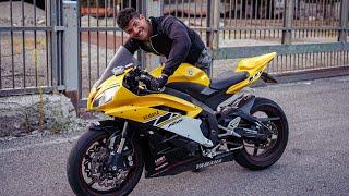 20 MILA GIRI DI PURA FOLLIA test Yamaha r6 con 150cv