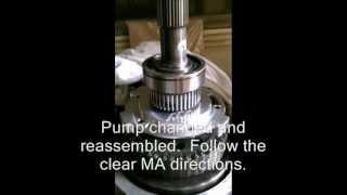 NP246 transfer case repair with pump upgrade (RPO