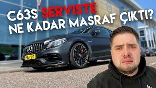 MERCEDES C63 S AMG YETKİLİ SERVİSE GÖTÜRDÜM - NELER OLDU?