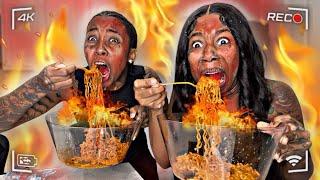 2X SPICY ️ NOODLES CHALLENGE WITH RKEMPIREE ️