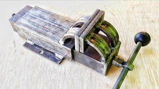 Not many people know how to make super strong vise from used bearings