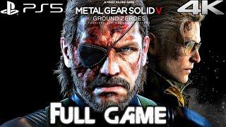 METAL GEAR SOLID V GROUND ZEROES PS5 Gameplay Walkthrough FULL GAME (4K 60FPS)