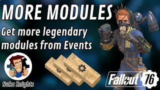 Fallout 76: More Legendary Modules from Events!