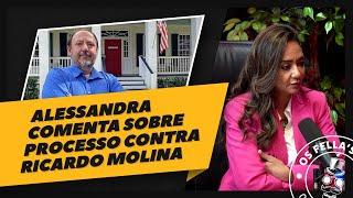 Alessandra fala sobre a situação com Ricardo Molina