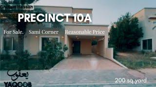 Precinct 10A Villa | For Sale | Sami Corner | Bahria Town Karachi