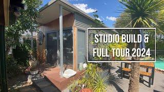 Our Backyard Studio Build and Full Tour 2024
