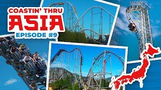 Riding Japan’s BEST Roller Coasters at Fuji-Q Highland! Eejanaika, Fujiyama, Zokkon, and Takabisha!