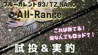 これは勝てる！? 超なんでもロッド【ブルーカレント93/TZ NANO All-Range】を試投&実釣してみた　　2024年3月