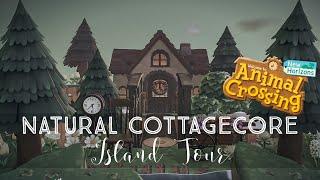 NATURAL COTTAGECORE ISLAND TOUR | Animal Crossing New Horizons | theresa of erised