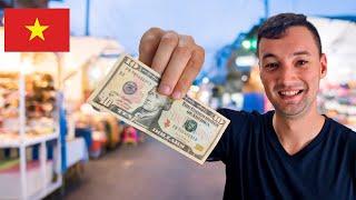 $10 Vietnam Street Food Challenge (World's Cheapest Country) 