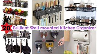 @AmazonInOfficial New Gadgets! || Wall mounted kitchen organizer || Smart Kitchen Appliances || 2022