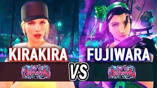 T8  Kirakira (Lidia) vs NeonKayFujiwara (Jun)  Tekken 8 High Level Gameplay