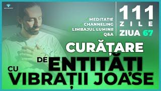 Meditație Activare, Curățare entități de vibrații joase, Channeling, Light Language, Ziua 67/111