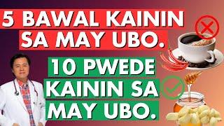 5 Bawal Kainin sa may Ubo. - By Doc Willie Ong (Internist and Cardiologist)