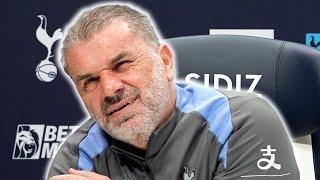 'Everyone here HAS 5% OF THE INFORMATION I DO!' | Ange Postecoglou EMBARGO | Tottenham v Bournemouth