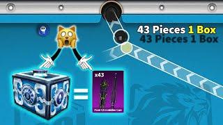 8 Ball Pool 43 Pieces 1 Box  7 balls 1 shot Pool Chronicles ICE AGE