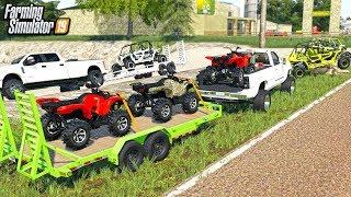 NEW YAMAHA GRIZZLY ATVS FOR THE POWERSPORTS STORE! (CAMO ATVS) | FARMING SIMULATOR 2019