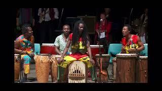 GHANA GA TRADITIONAL DRUMMING BY KADODO DRUMERS