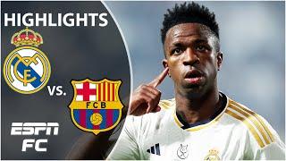  Vinicius Jr. MASTERCLASS  Real Madrid vs. Barcelona | Spanish Supercopa Highlights | ESPN FC