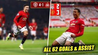 Mason Greenwood All 62 Goals & Assist for Man United and Getafe