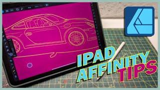 Top 5 Tips For Beginners - iPad Affinity Designer 2