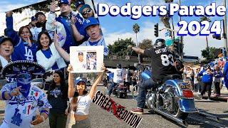 Dodgers Victory Parade: Celebration Sights & Sounds, and Custom Rides