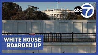 DC ahead of Election Day: Businesses board up, non-scalable fencing erected at White House