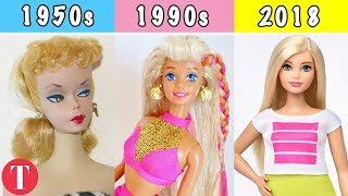 The Evolution Of The Barbie Doll From the 1950s To Today