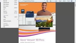 Xerox® Versant® 80 Press EFI Fiery Command Workstation Overview