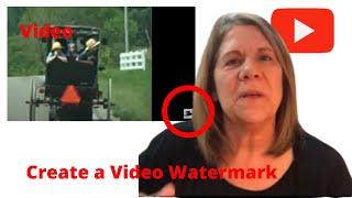 How to Create a Video Watermark for YouTube Video // Video Subscribe Button 