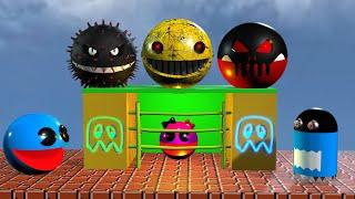 Robot Pacman vs Ms Pacman vs monster pacman 101