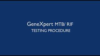 GeneXpert MTB RIF Test Procedure Burmese