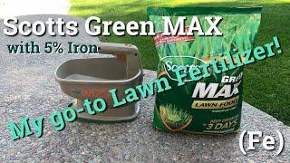 Fertilizing a Lawn | Scotts Green Max Lawn Fertilizer