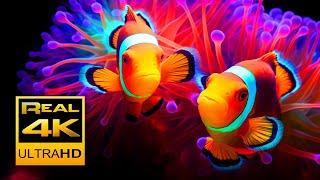 Atemberaubendes Clownfisch-Aquarium in 4K  Nemo Anemonenfisch - Entspannende Musik - 2 Stunden UHD