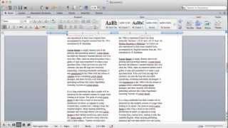 How To Create Columns In Microsoft Word