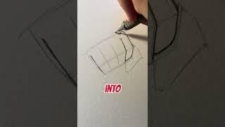 How to draw three dimensional object || Jmarron