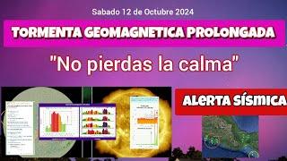  TORMENTA GEOMAGNETICA PROLONGADA. NO PIERDAS LA CALMA