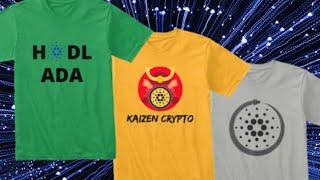 SPECIAL SHELLEY PROMO! Cardano Kaizen Crypto Merch