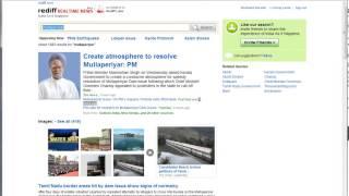 Rediff Realtime Indian News Search and Instant Search Service (Preview)