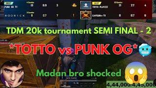 SNIPER KING TOTTO?   MADAN BRO SHOCKED  SEMIFINAL - 1 tie breaker#madan