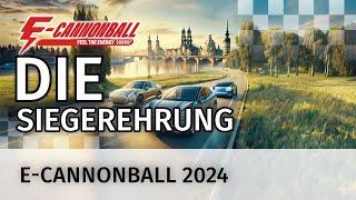 E-Cannonball 2024: Live Siegerehrung – Wer wird Champion?