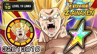 100% EZA STR SSJ NAMEK GOKU LEVEL 10 LINKS + STICKER EFFECT! Dragon Ball Z Dokkan Battle