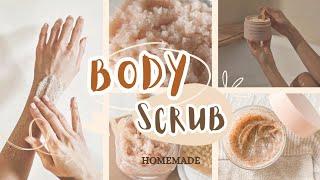 How to make Body Scrub at home | best exfoliating sugar scrub ️ #skincare #bodyscrub