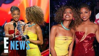 Tyla and Halle Bailey Address AWKWARD Onstage Moment | 2024 VMAS | E! News