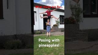 Pineapple posing
