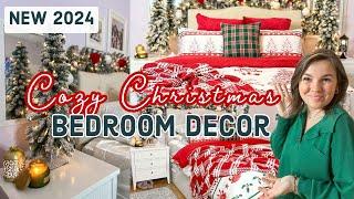 NEW Cozy Christmas Bedroom Decorating Ideas | Decorating For Christmas | Classic Christmas Decor