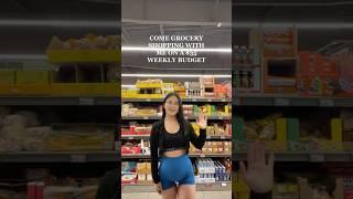 GROCERY SHOPPING ON A $35 WEEKLY BUDGET