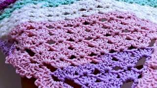 châle crochet beau facile pour débutants/crochet knitting house tv #crochet #châle